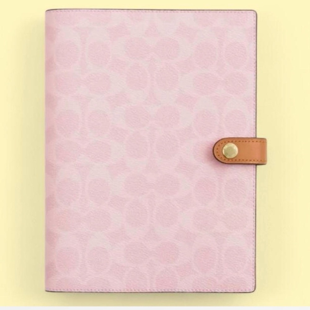 Coach Powder Pink Notebook 2026 - Picture 2 of 2